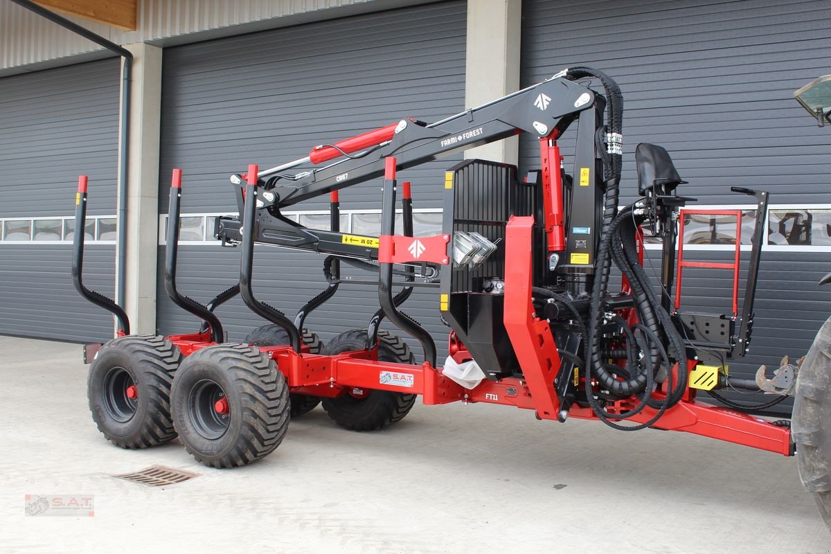 Rückewagen & Rückeanhänger typu Farmi FT11-CR67-14 to.Rückewagen-NEU, Neumaschine v Eberschwang (Obrázek 7)