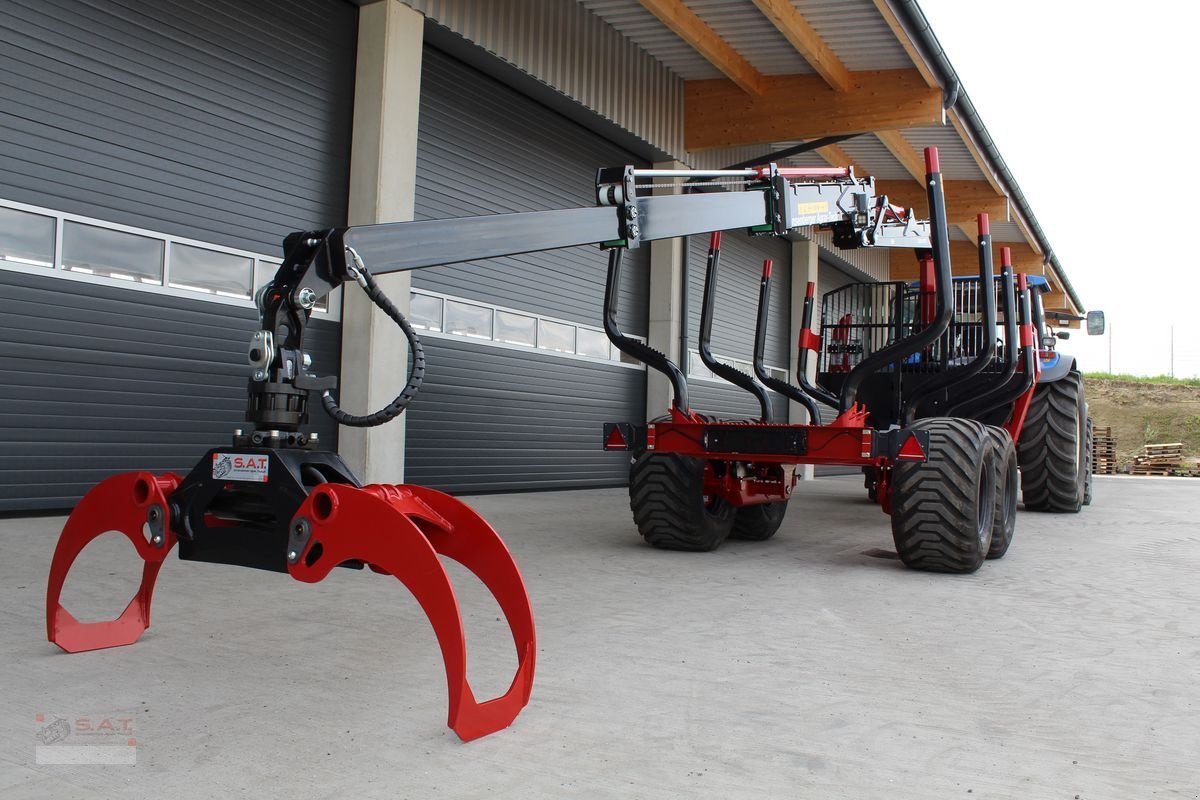 Rückewagen & Rückeanhänger des Typs Farmi Neu-Farmi FT 12-CR 69- 8,50m Kran, Neumaschine in Eberschwang (Bild 21)