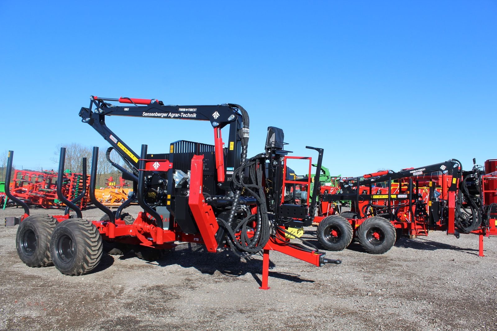 Rückewagen & Rückeanhänger des Typs Farmi Neuer Rückewagen Farmi FT9-CR 47, Neumaschine in Eberschwang (Bild 28)