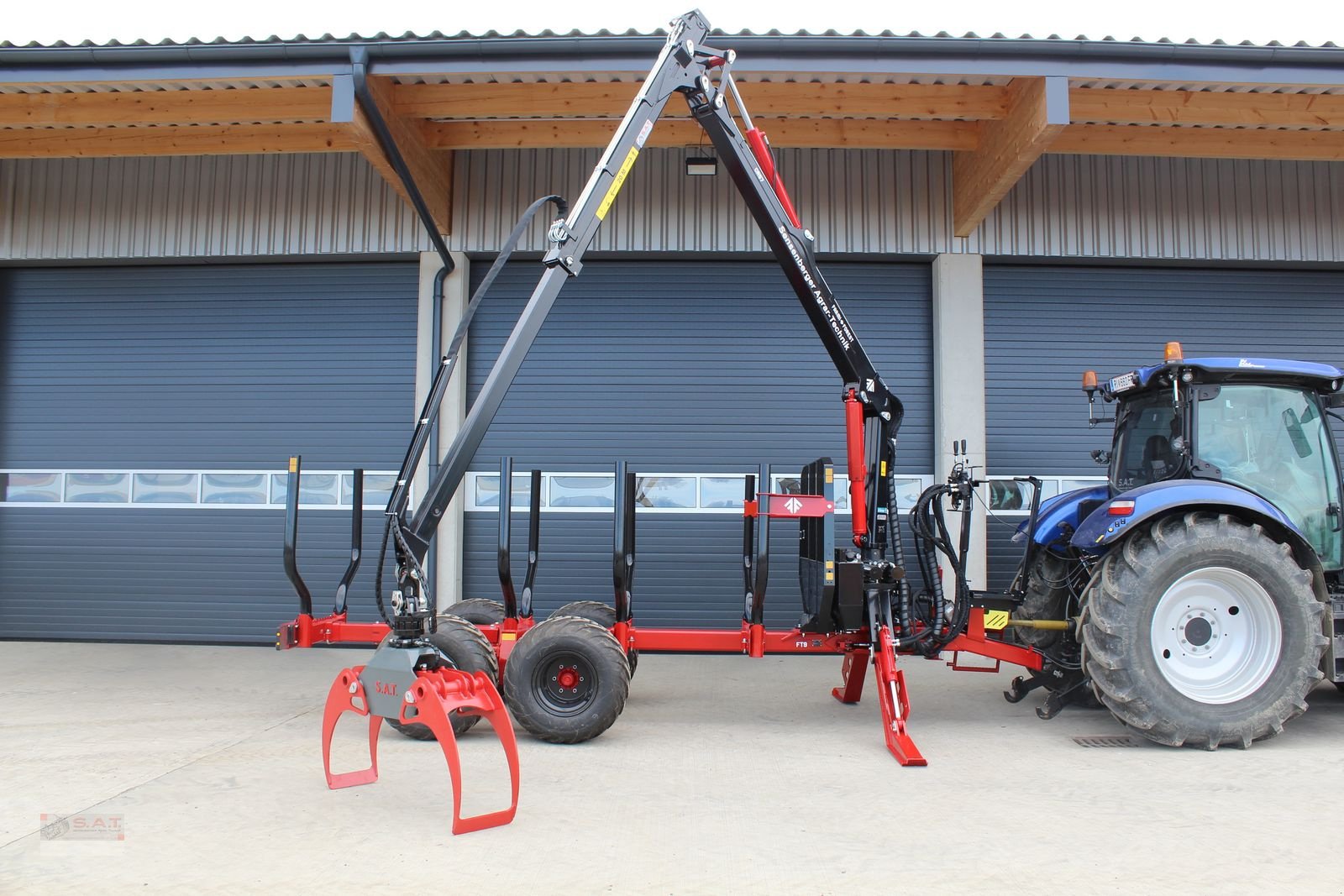 Rückewagen & Rückeanhänger des Typs Farmi Neuer Rückewagen Farmi FT9-CR 47, Neumaschine in Eberschwang (Bild 25)