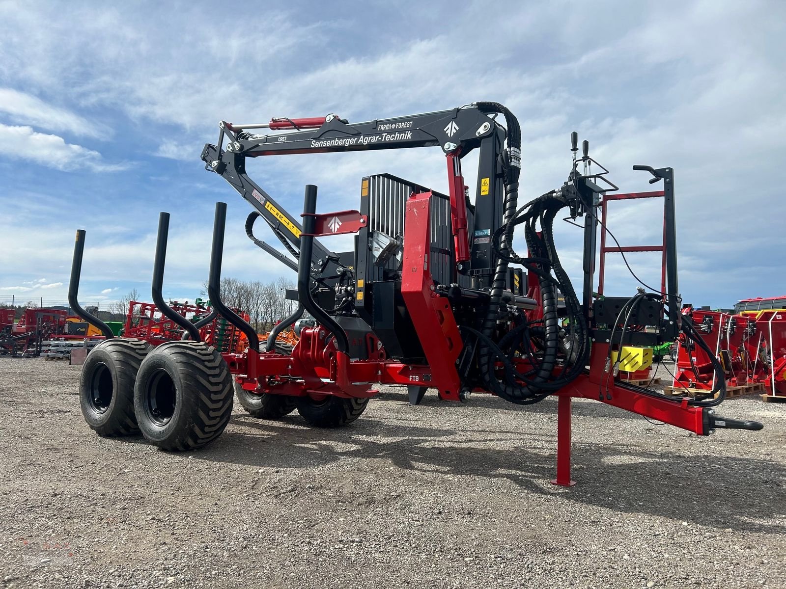 Rückewagen & Rückeanhänger des Typs Farmi Neuer Rückewagen Farmi FT9-CR 47, Neumaschine in Eberschwang (Bild 30)