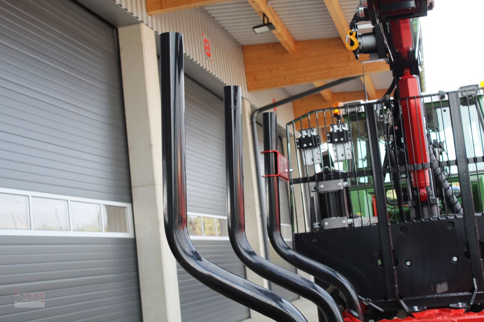 Rückewagen & Rückeanhänger typu Farmi Rückewagen-12 to.-7,00m Kran, Neumaschine v Eberschwang (Obrázek 20)