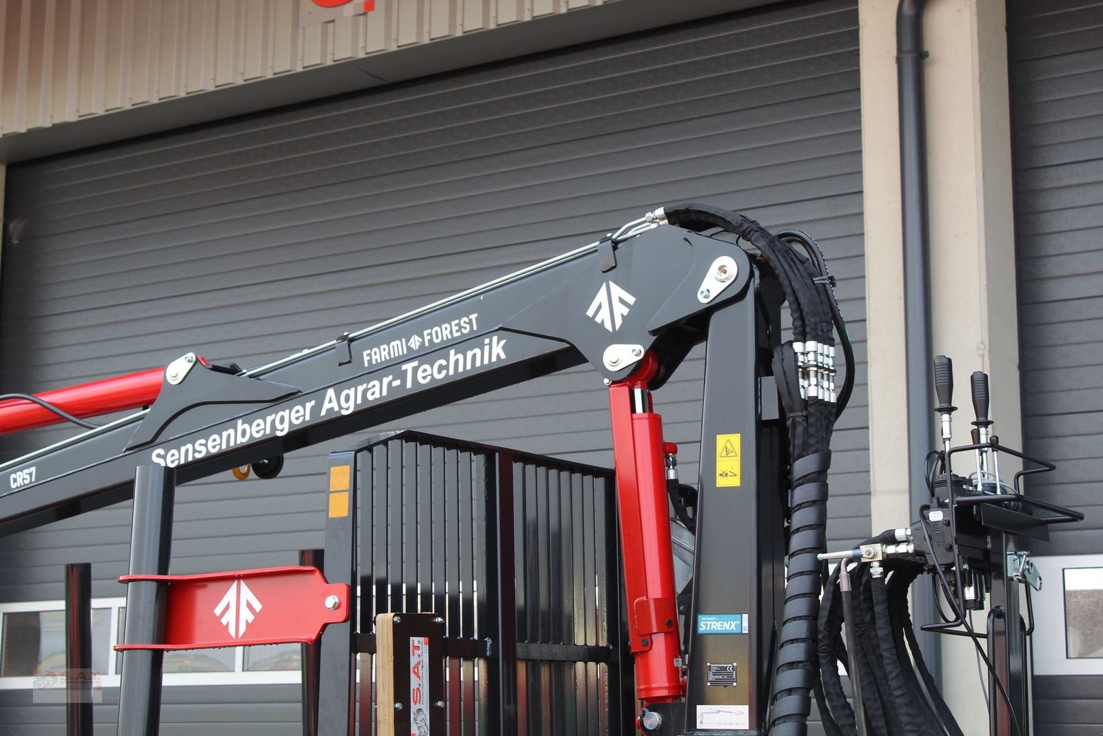 Rückewagen & Rückeanhänger typu Farmi Rückewagen-12 to.-7,00m Kran, Neumaschine v Eberschwang (Obrázek 11)