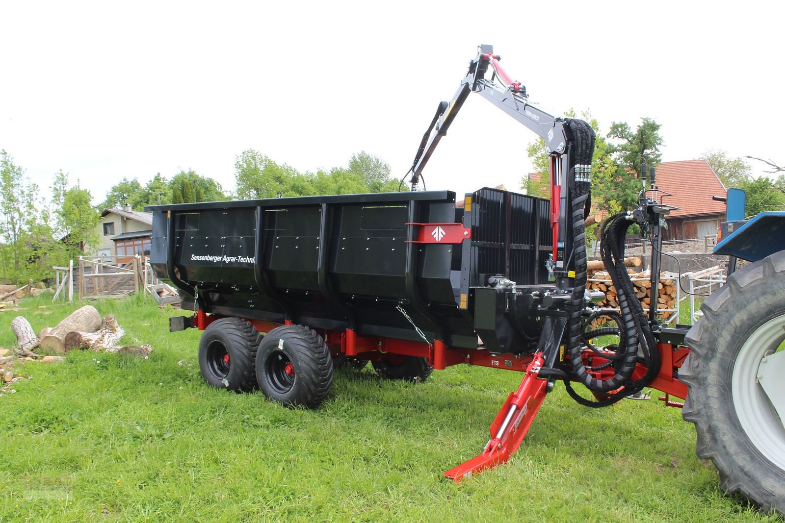 Rückewagen & Rückeanhänger des Typs Farmi Rückewagen 12to-7,20m Kran - Astwanne Hardox, Neumaschine in Eberschwang (Bild 14)