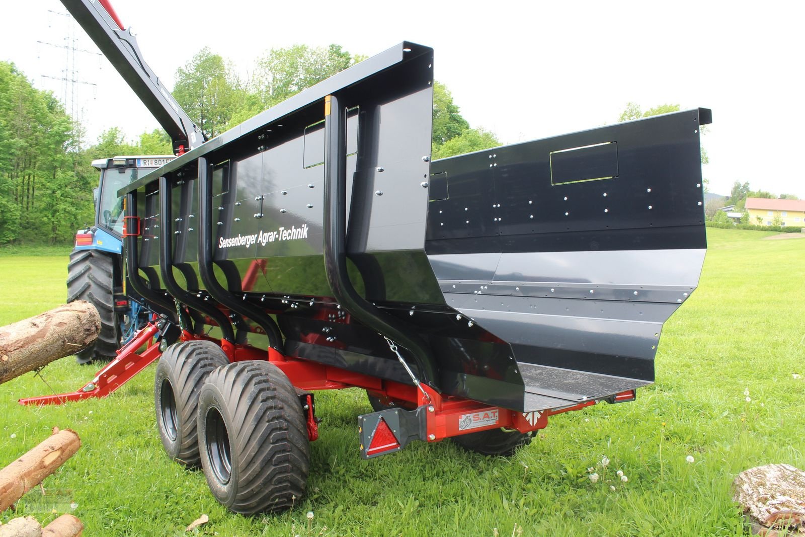 Rückewagen & Rückeanhänger des Typs Farmi Rückewagen 12to-7,20m Kran - Astwanne Hardox, Neumaschine in Eberschwang (Bild 10)