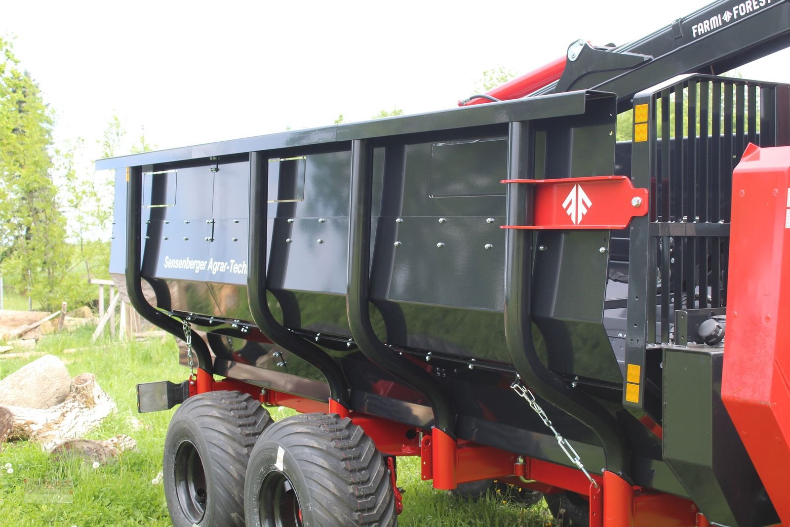 Rückewagen & Rückeanhänger des Typs Farmi Rückewagen 12to-7,20m Kran - Astwanne Hardox, Neumaschine in Eberschwang (Bild 27)