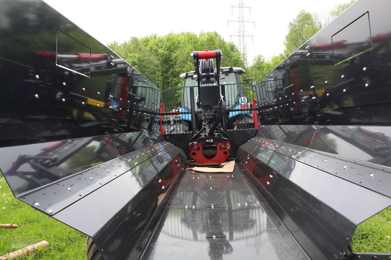 Rückewagen & Rückeanhänger des Typs Farmi Rückewagen 12to-7,20m Kran - Astwanne Hardox, Neumaschine in Eberschwang (Bild 28)