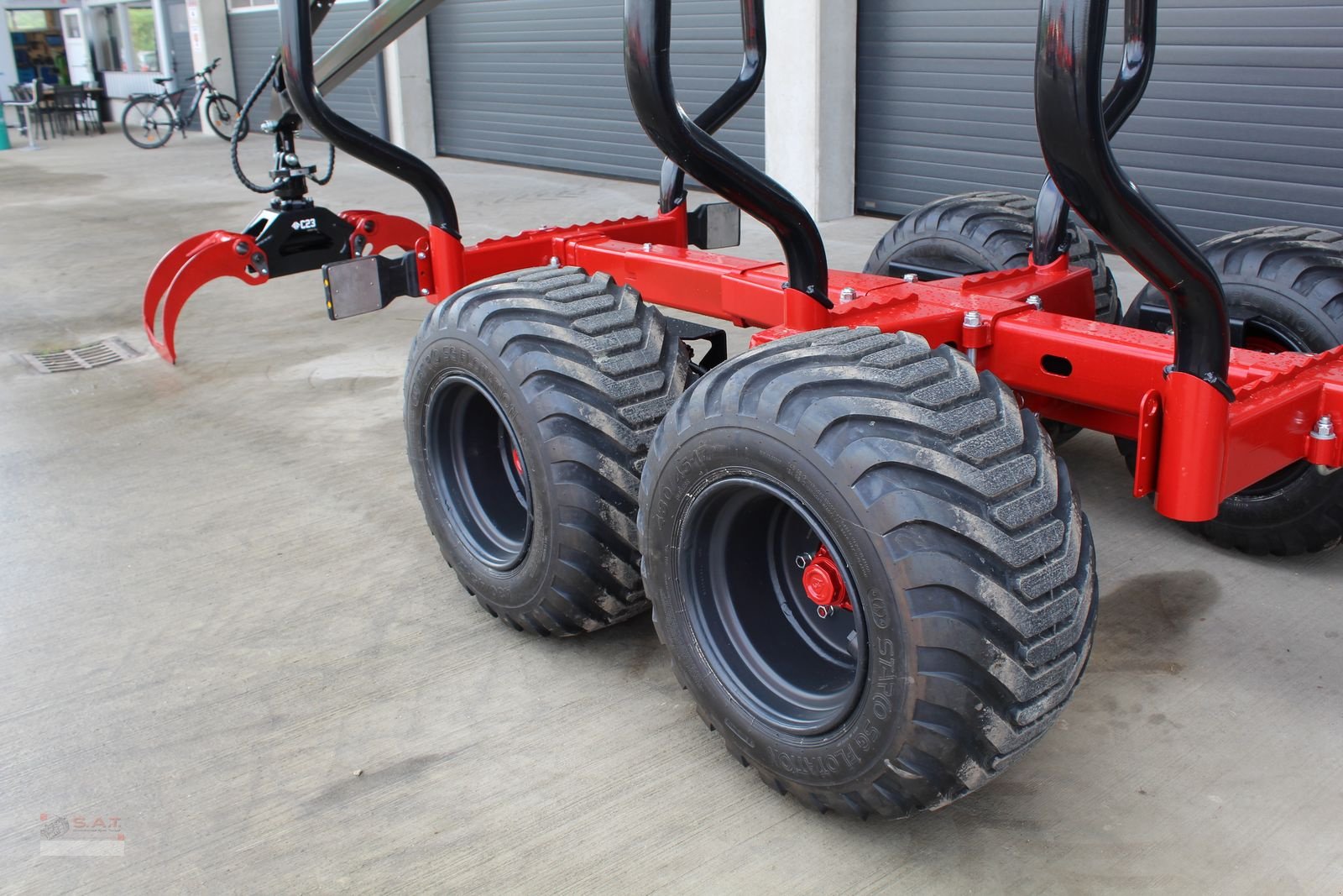 Rückewagen & Rückeanhänger des Typs Farmi Rückewagen 12to-7,20m Kran PRO-ON-OFF-NEU, Neumaschine in Eberschwang (Bild 13)