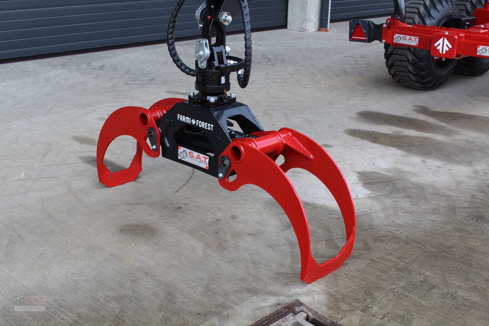 Rückewagen & Rückeanhänger des Typs Farmi Rückewagen 12to-7,20m Kran PRO-ON-OFF-NEU, Neumaschine in Eberschwang (Bild 3)