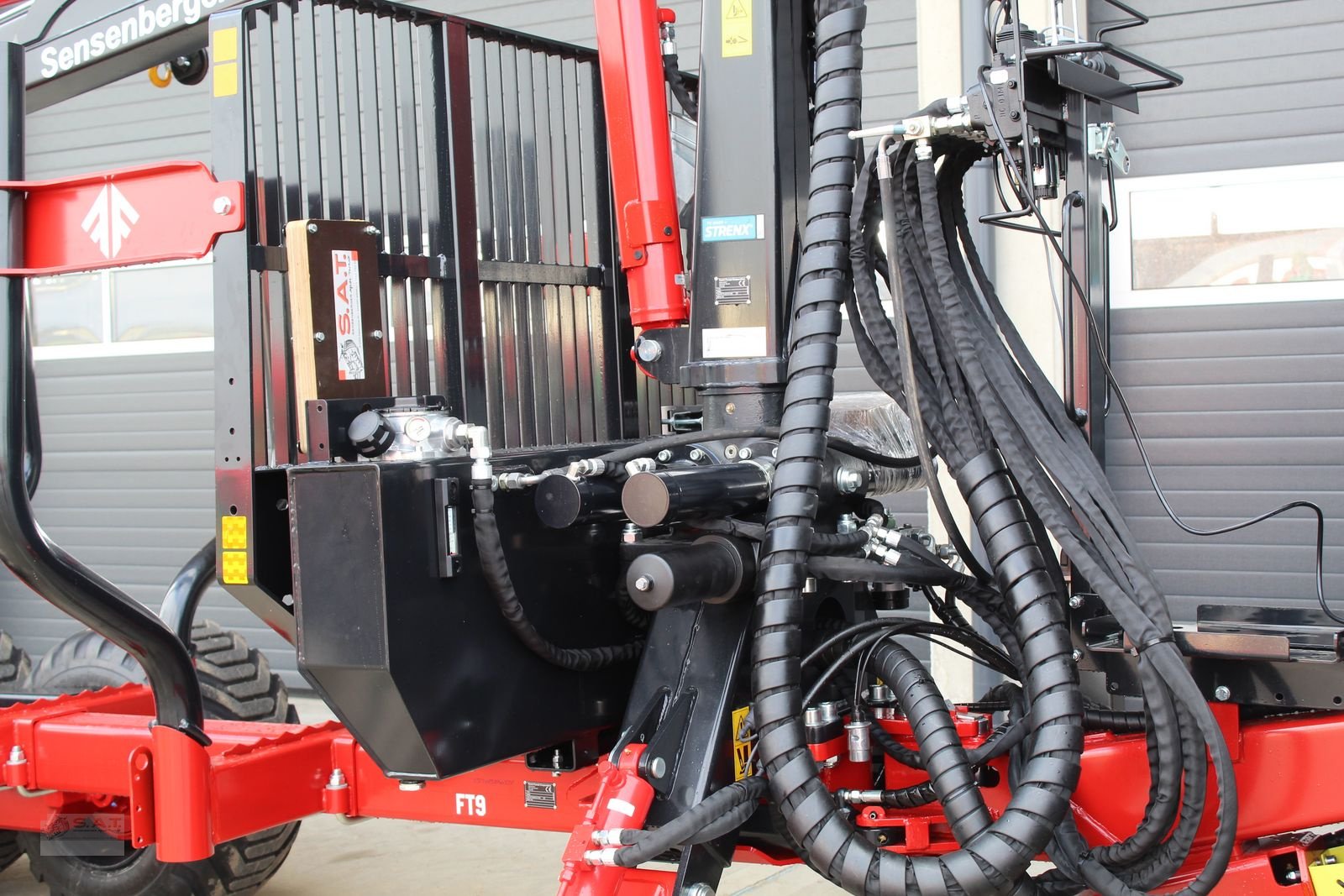 Rückewagen & Rückeanhänger tipa Farmi Rückewagen 12to-7,20m Kran PRO-ON-OFF-NEU, Neumaschine u Eberschwang (Slika 13)