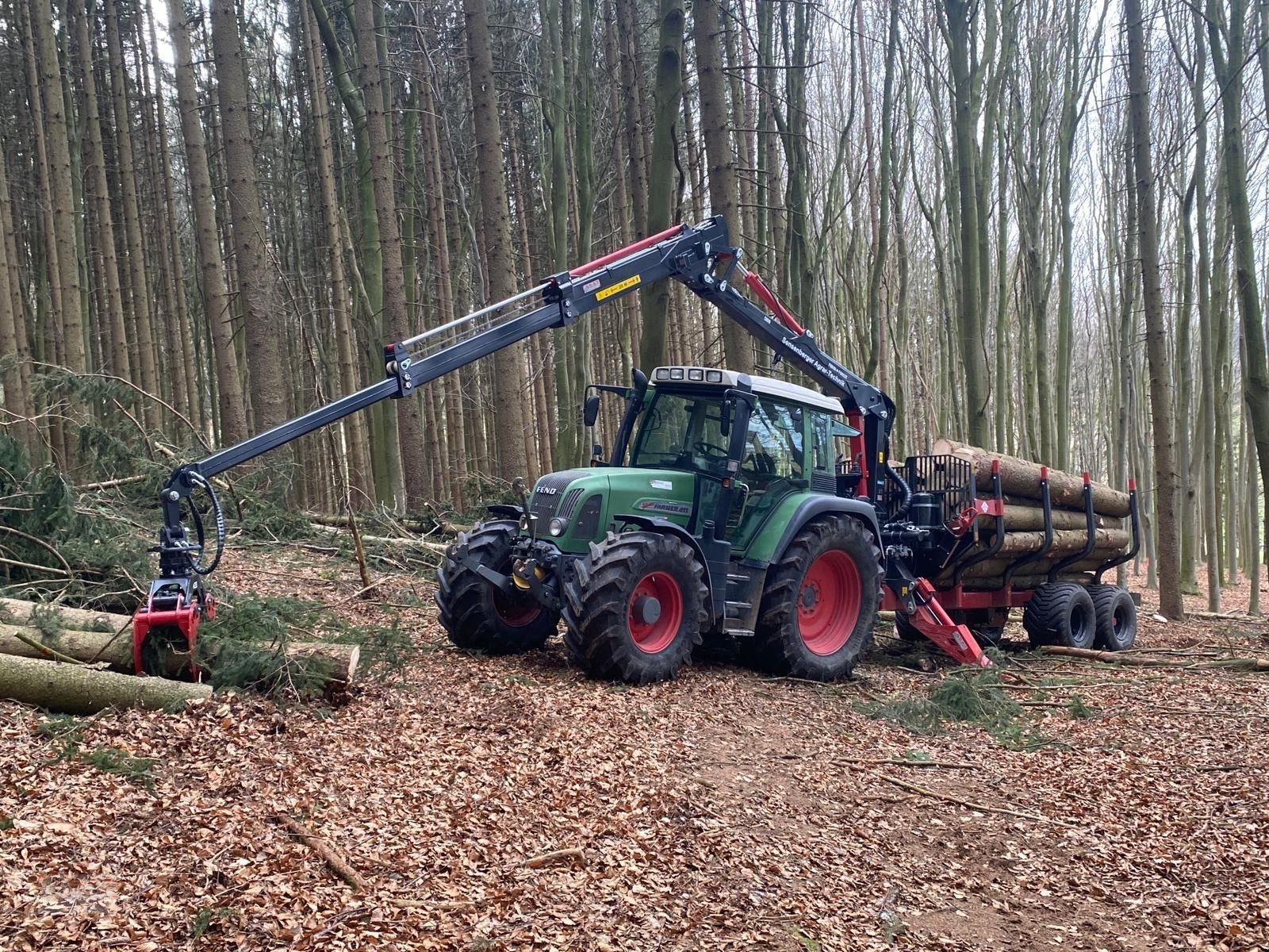 Rückewagen & Rückeanhänger tipa Farmi Rückewagen 14,5 to. 9 m Kran-Radantrieb, Neumaschine u Eberschwang (Slika 28)