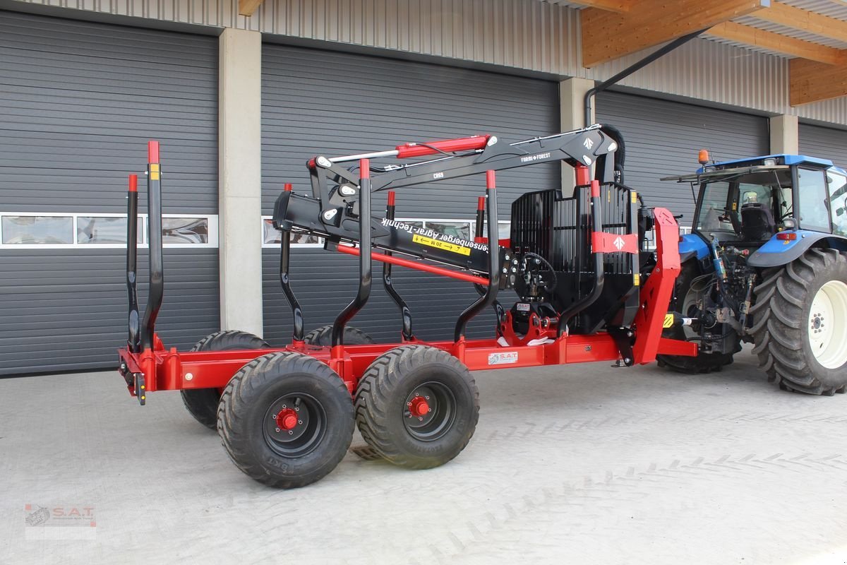 Rückewagen & Rückeanhänger des Typs Farmi Rückewagen 14,5 Tonnen - 8,5 m Kran, Neumaschine in Eberschwang (Bild 4)