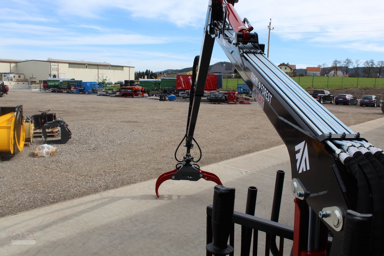 Rückewagen & Rückeanhänger a típus Farmi Rückewagen 9 to.-6,30m Kran, Neumaschine ekkor: Eberschwang (Kép 23)