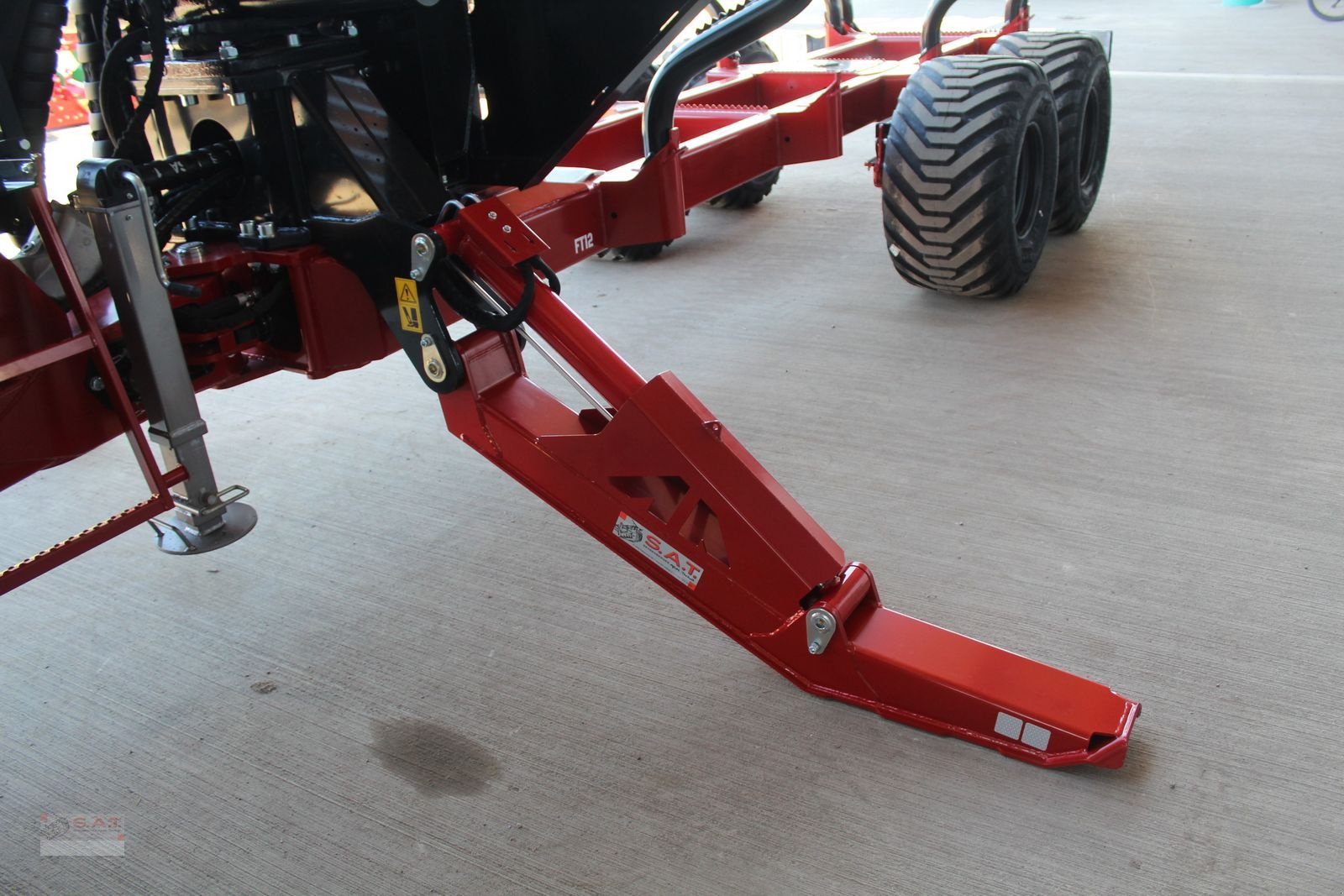 Rückewagen & Rückeanhänger tipa Farmi Rückewagen FT 12 - CR 59 - 8,50m Kran - 14,5t, Neumaschine u Eberschwang (Slika 12)