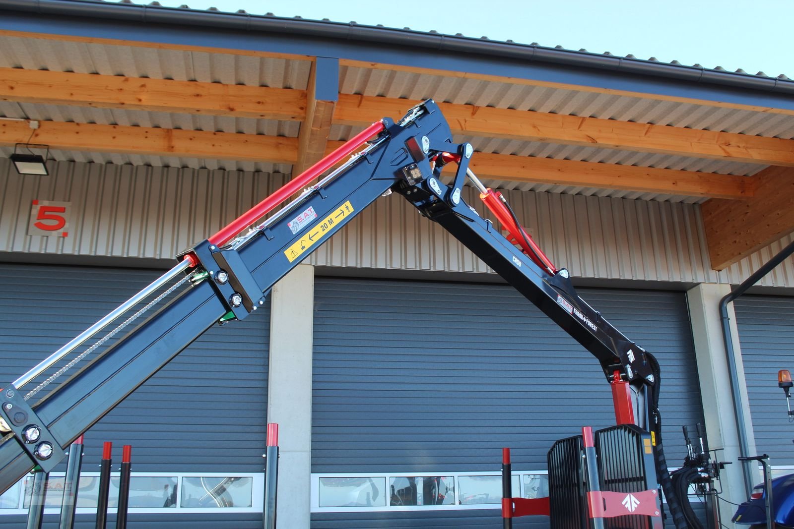 Rückewagen & Rückeanhänger tipa Farmi Rückewagen FT 12 - CR 59 - 8,50m Kran - 14,5t, Neumaschine u Eberschwang (Slika 22)