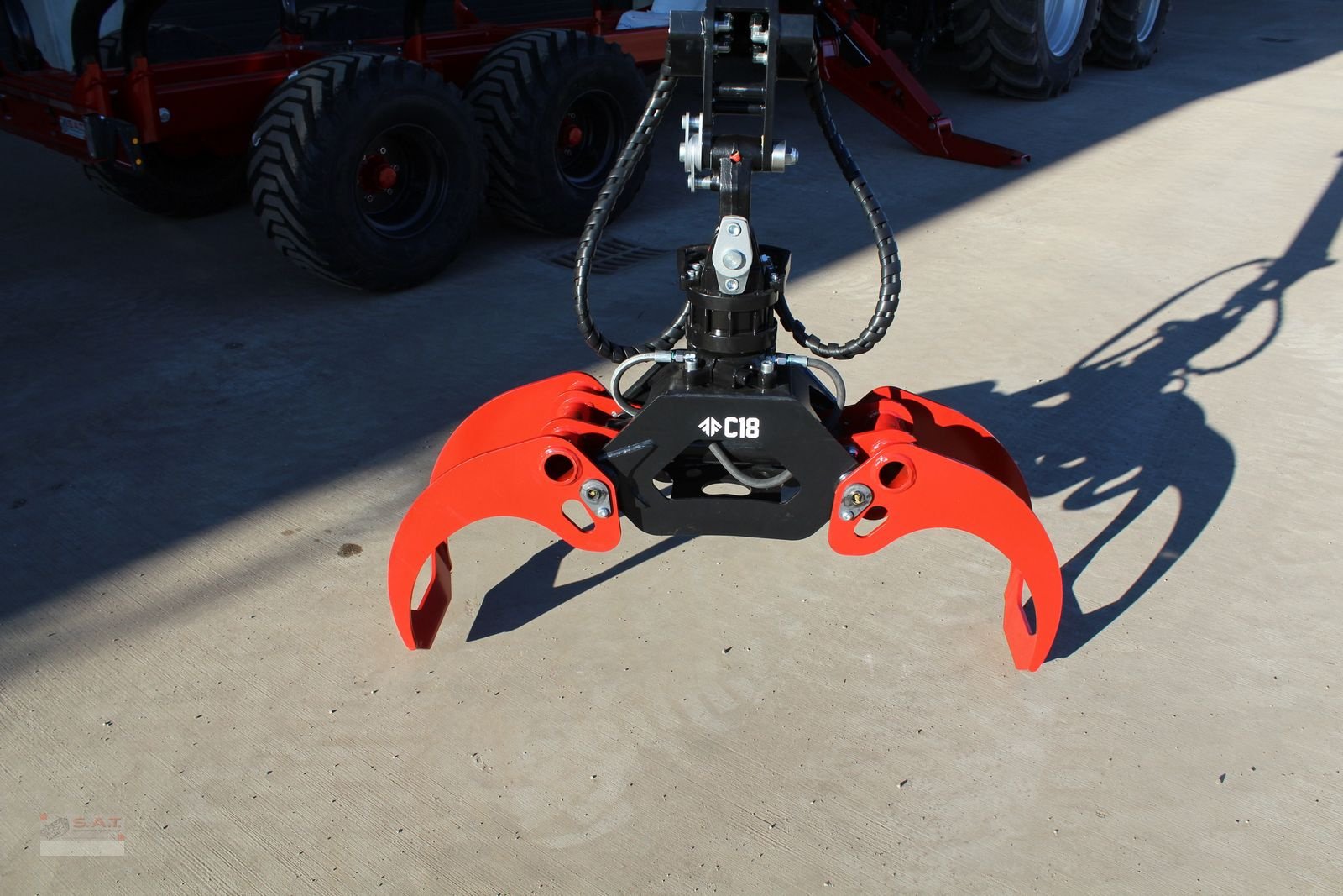 Rückewagen & Rückeanhänger tipa Farmi Rückewagen FT 12 - CR 59 - 8,50m Kran - 14,5t, Neumaschine u Eberschwang (Slika 18)