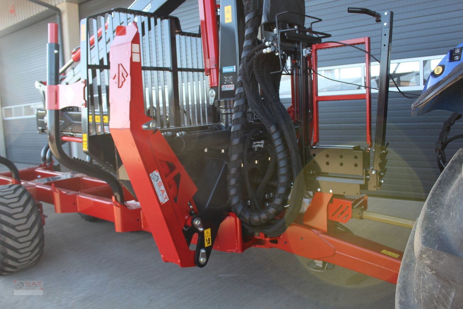 Rückewagen & Rückeanhänger tipa Farmi Rückewagen FT 12 - CR 59 - 8,50m Kran - 14,5t, Neumaschine u Eberschwang (Slika 3)