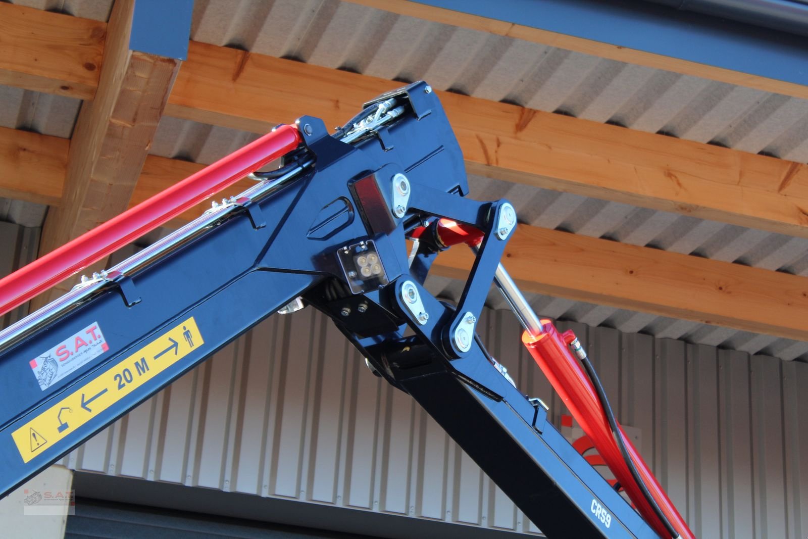 Rückewagen & Rückeanhänger tipa Farmi Rückewagen FT 12 - CR 59 - 8,50m Kran - 14,5t, Neumaschine u Eberschwang (Slika 21)