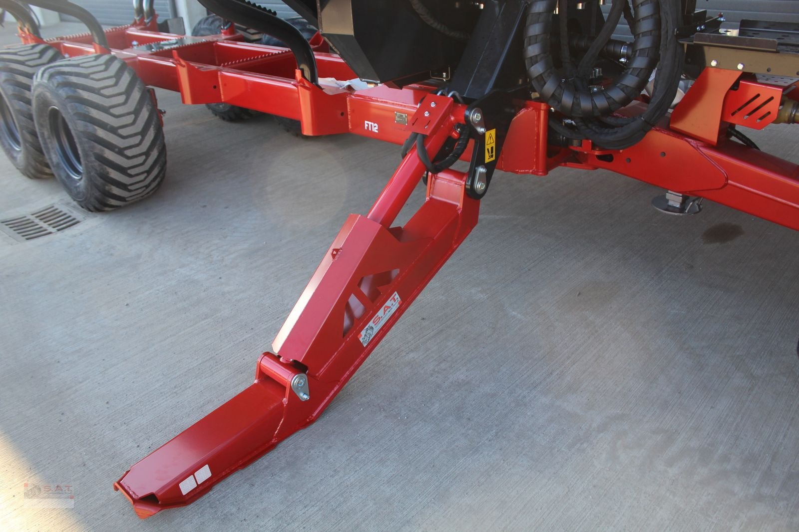 Rückewagen & Rückeanhänger tipa Farmi Rückewagen FT 12 - CR 59 - 8,50m Kran - 14,5t, Neumaschine u Eberschwang (Slika 24)