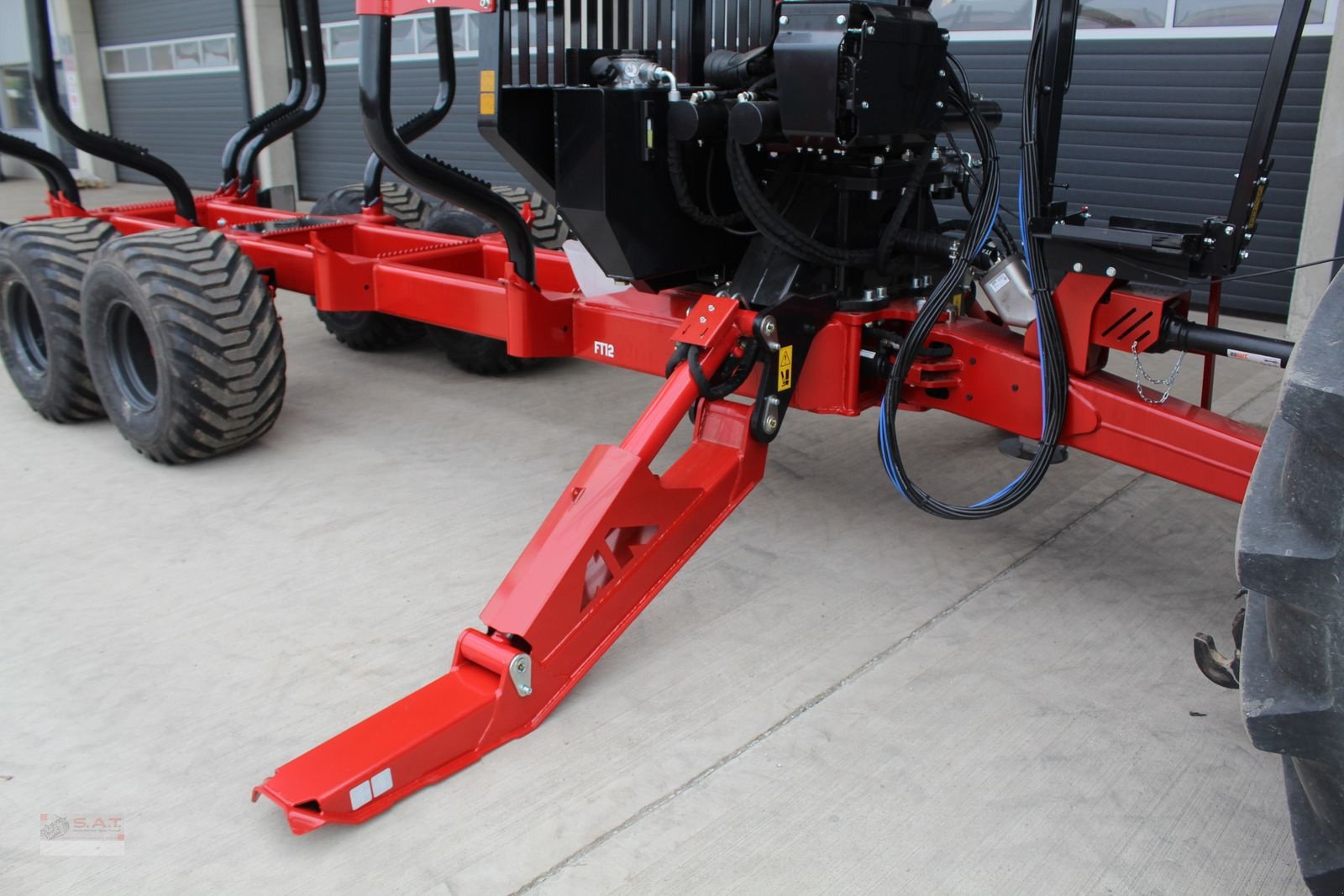 Rückewagen & Rückeanhänger des Typs Farmi Rückewagen FT 12 - CR 59 - 8,50m Kran - 14,5t, Neumaschine in Eberschwang (Bild 25)