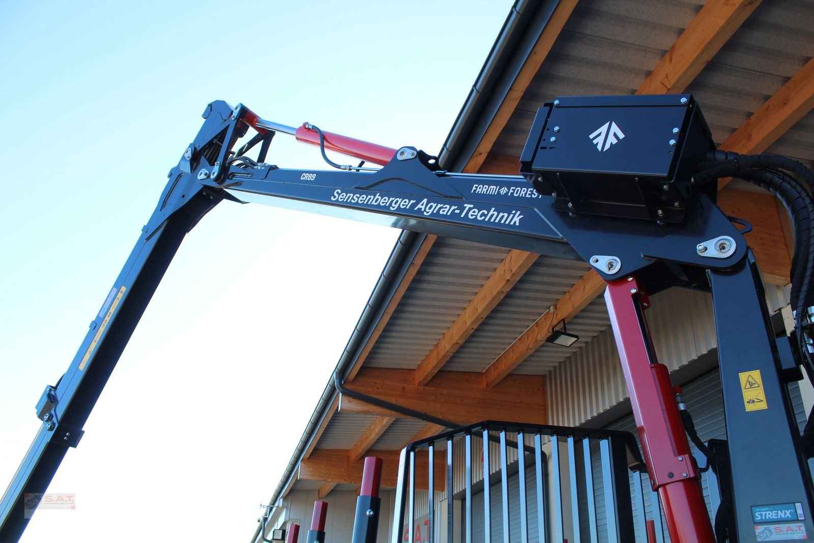 Rückewagen & Rückeanhänger des Typs Farmi Rückewagen FT 12 - CR 89 - 9,00m Kran - 14,5t, Neumaschine in Eberschwang (Bild 27)