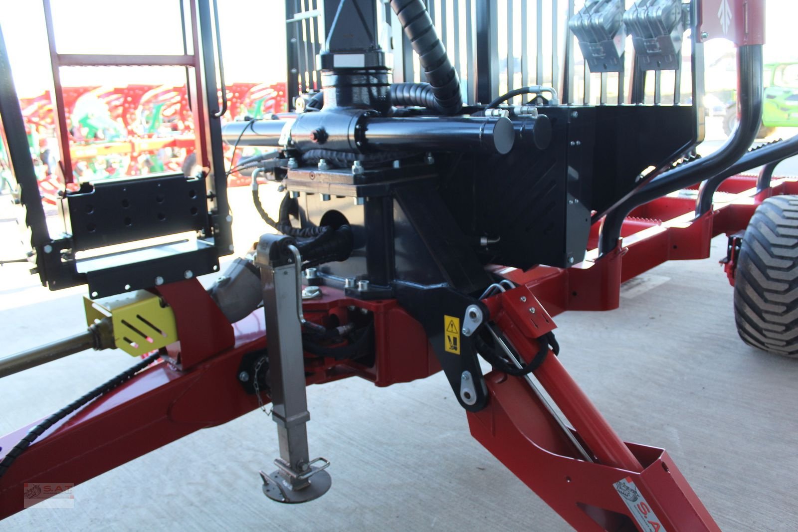 Rückewagen & Rückeanhänger des Typs Farmi Rückewagen FT 12 - CR 89 - 9,00m Kran - 14,5t, Neumaschine in Eberschwang (Bild 10)