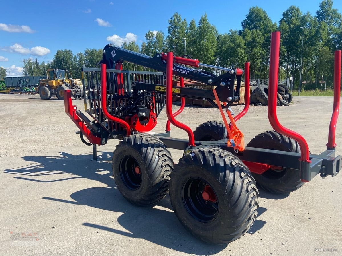 Rückewagen & Rückeanhänger typu Farmi Rückewagen FT7-6,30m Kran-NEU, Neumaschine v Eberschwang (Obrázok 15)