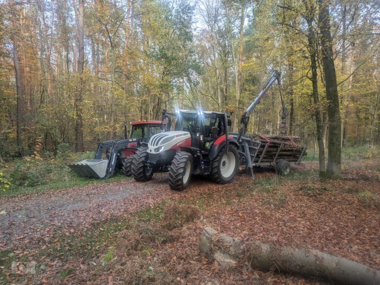 Rückewagen & Rückeanhänger Türe ait Forest-Master 5100 Rückewagen 6,6to Auflaufbremse, Gebrauchtmaschine içinde Tiefenbach (resim 6)