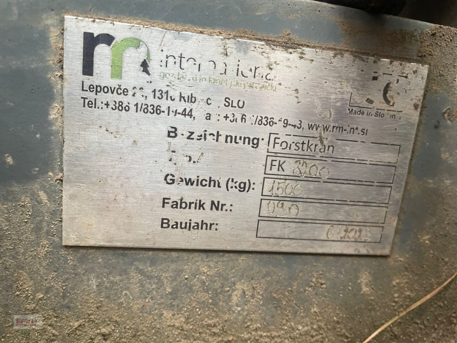 Rückewagen & Rückeanhänger Türe ait Forest-Master RW16, Gebrauchtmaschine içinde Bad Grönenbach (resim 2)