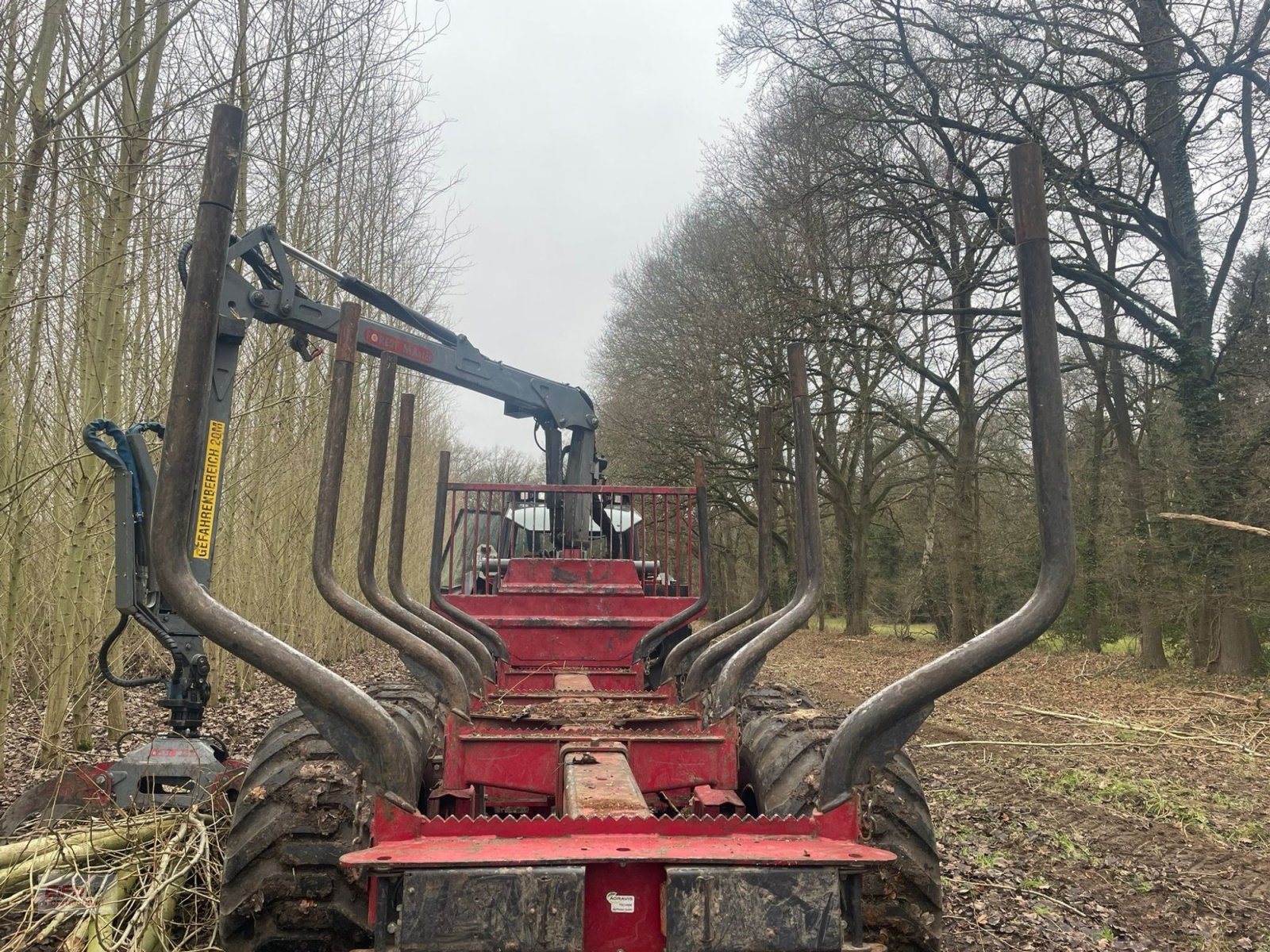 Rückewagen & Rückeanhänger Türe ait Forest-Master RW16, Gebrauchtmaschine içinde Bad Grönenbach (resim 8)