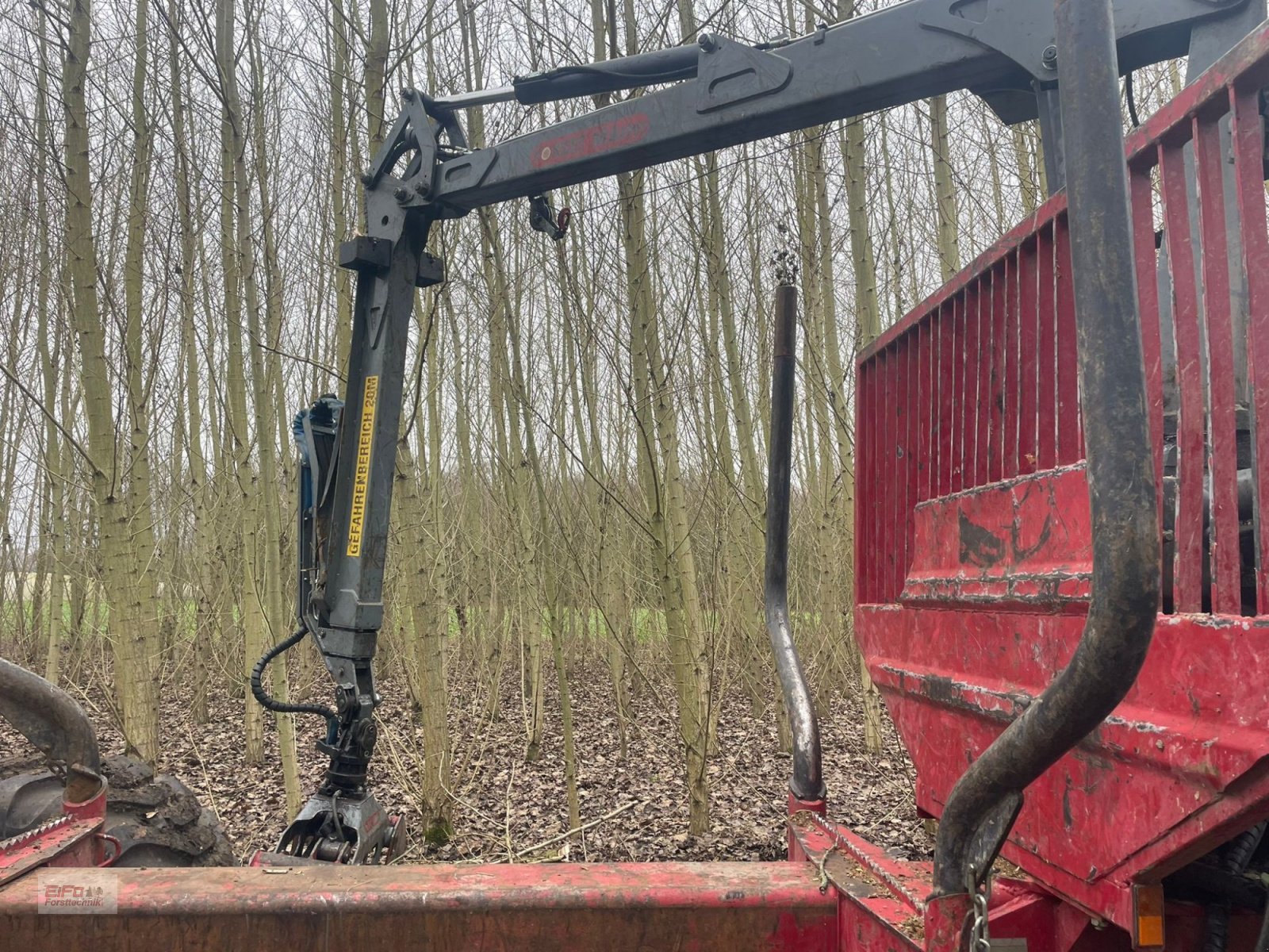 Rückewagen & Rückeanhänger Türe ait Forest-Master RW16, Gebrauchtmaschine içinde Bad Grönenbach (resim 12)
