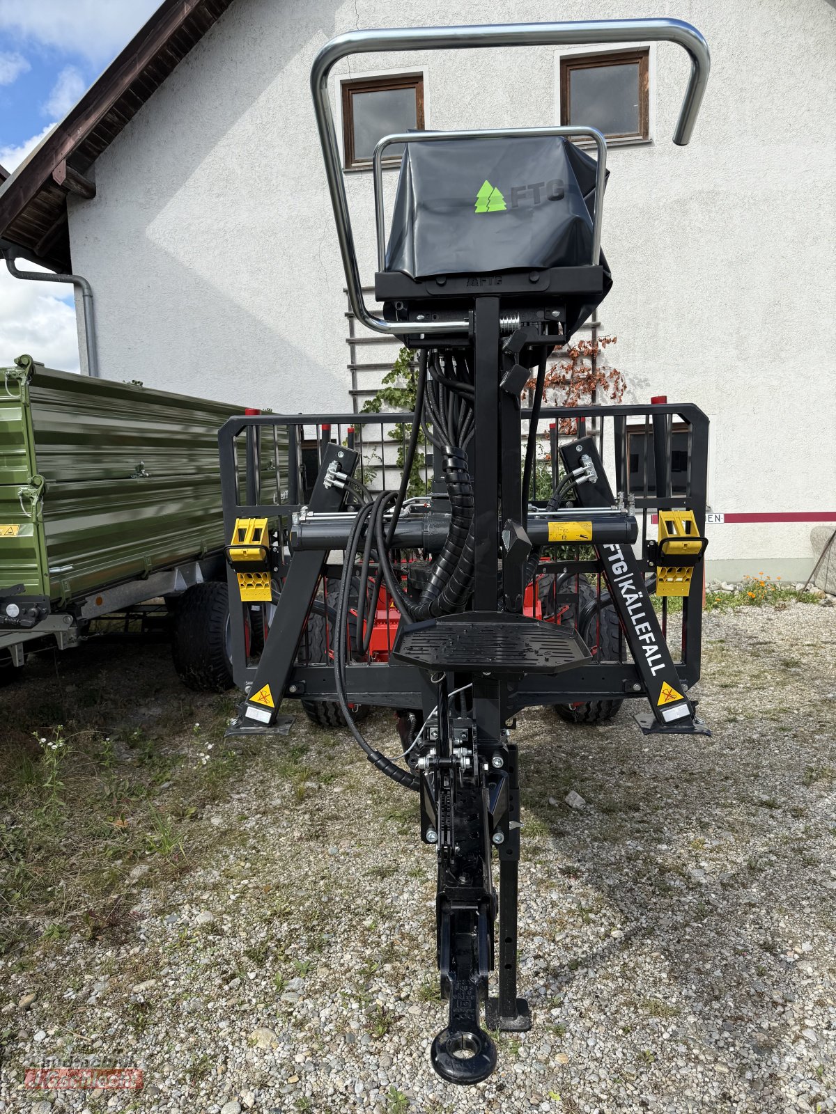 Rückewagen & Rückeanhänger типа FTG Källefall FB 70S mit Kran FB 63TS, Neumaschine в Mühldorf (Фотография 5)