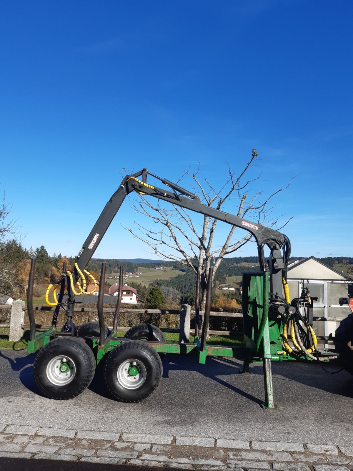 Rückewagen & Rückeanhänger typu Hydrac 7 to, Gebrauchtmaschine v Königswiesen (Obrázek 1)