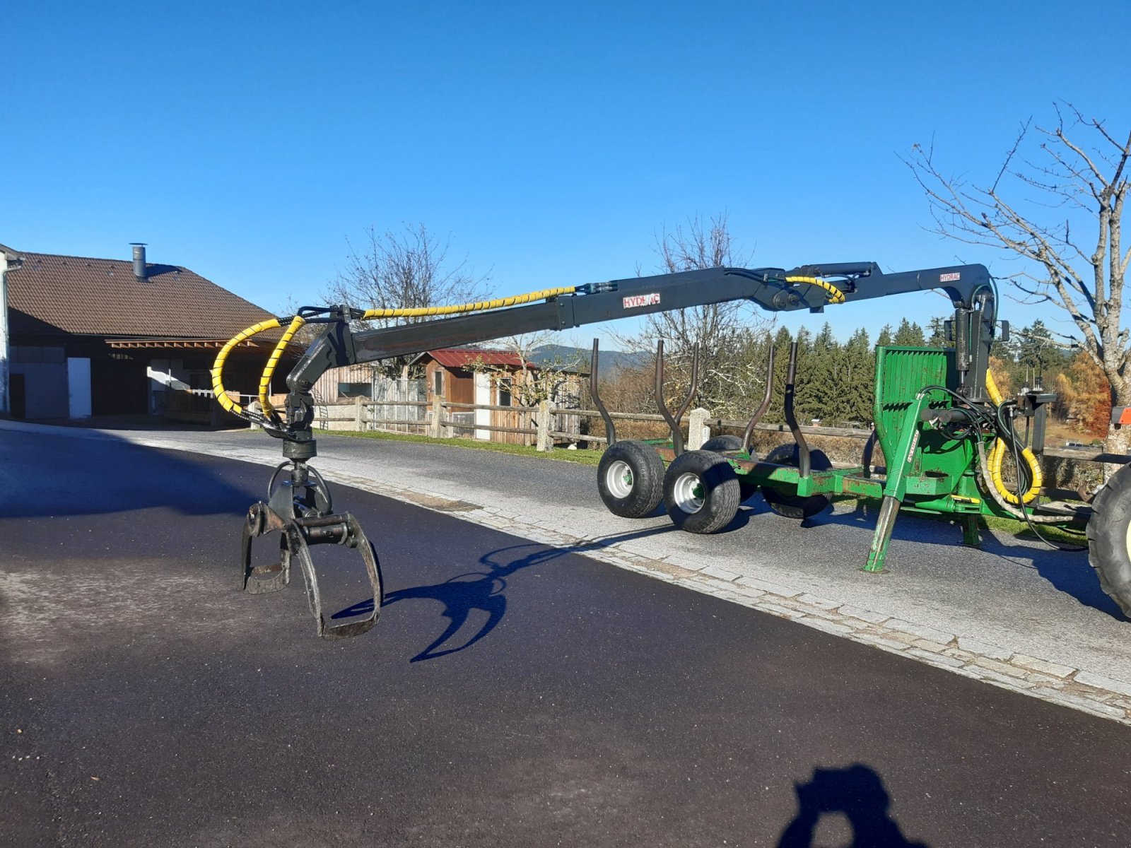 Rückewagen & Rückeanhänger typu Hydrac 7 to, Gebrauchtmaschine v Königswiesen (Obrázek 2)