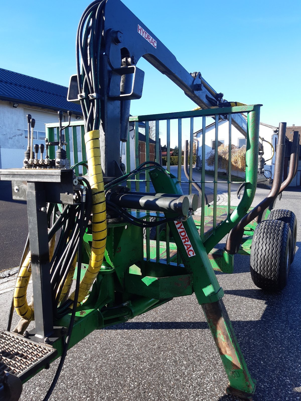 Rückewagen & Rückeanhänger typu Hydrac 7 to, Gebrauchtmaschine v Königswiesen (Obrázek 8)