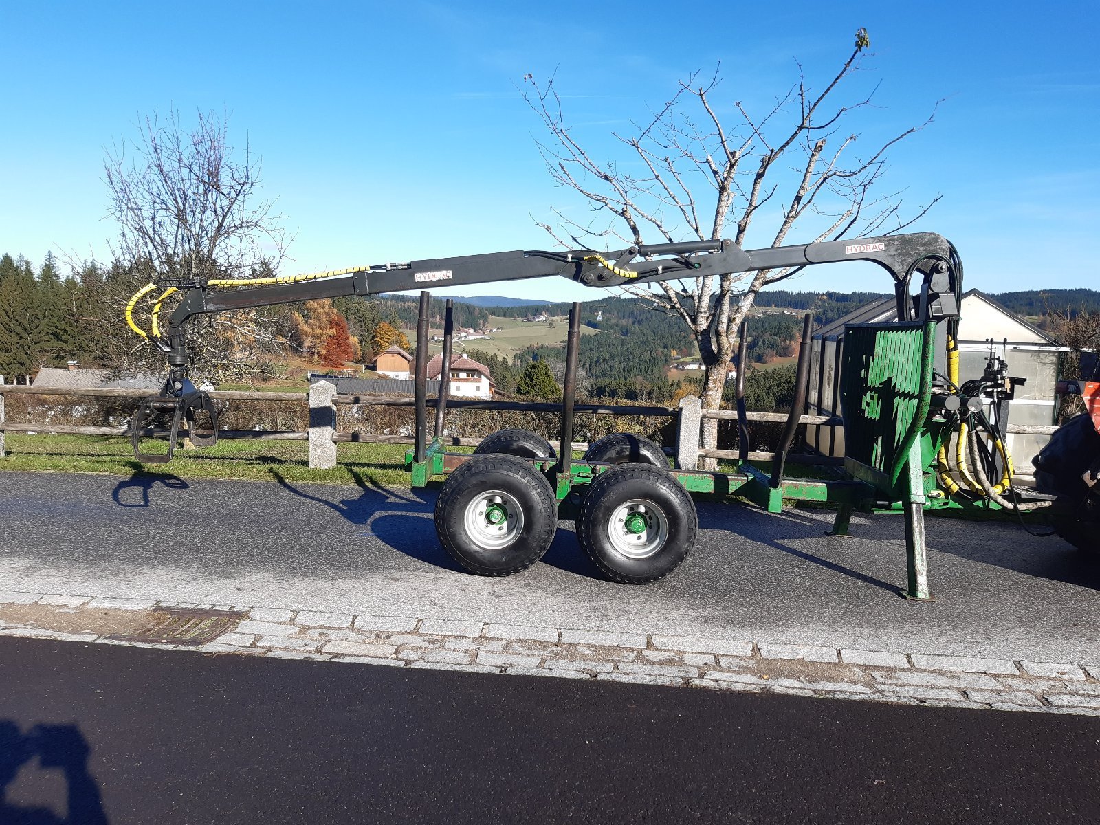 Rückewagen & Rückeanhänger typu Hydrac 7 to, Gebrauchtmaschine v Königswiesen (Obrázek 9)