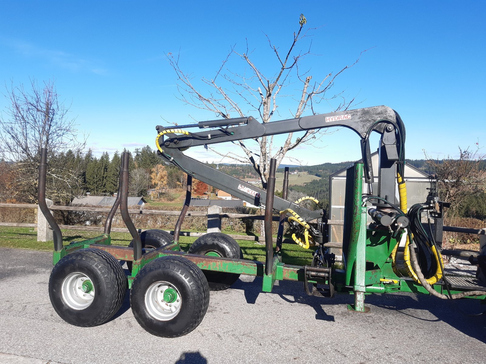 Rückewagen & Rückeanhänger typu Hydrac 7 to, Gebrauchtmaschine v Königswiesen (Obrázek 15)