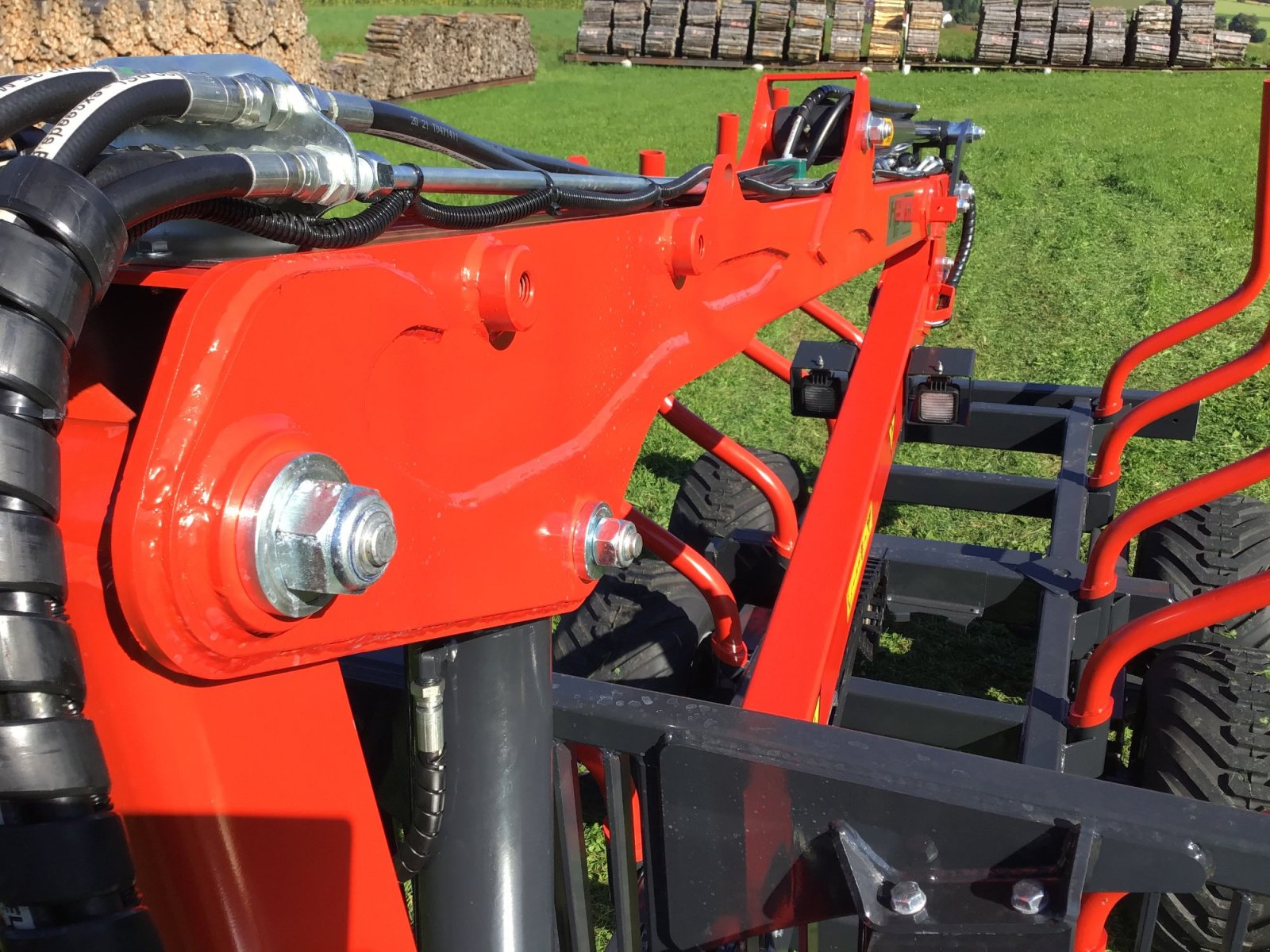 Rückewagen & Rückeanhänger a típus Hydrofast H11 14,5t 7,5m Kran 550kg Hubkraft Druckluft, Neumaschine ekkor: Schwarzenfeld (Kép 18)