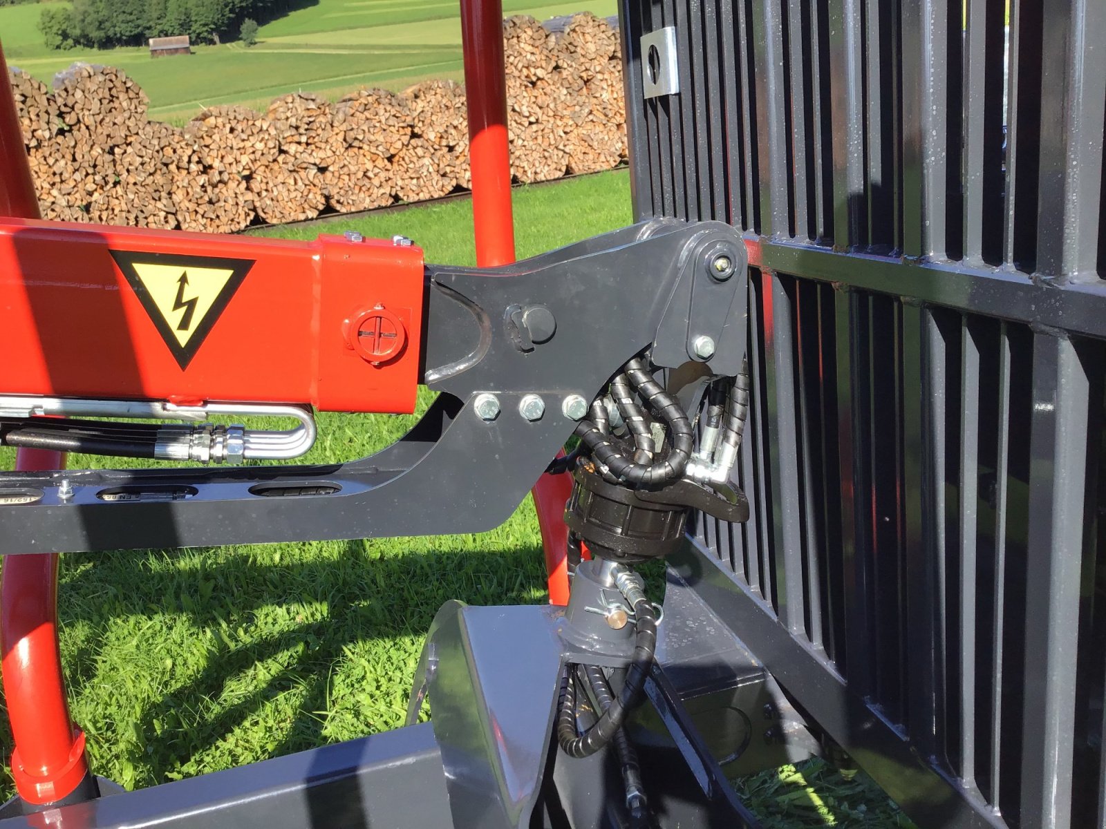 Rückewagen & Rückeanhänger du type Hydrofast H11 14,5t 7,5m Kran 550kg Hubkraft Druckluft, Neumaschine en Schwarzenfeld (Photo 10)