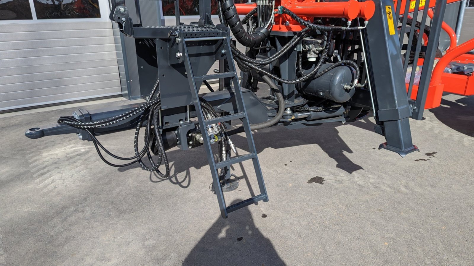 Rückewagen & Rückeanhänger от тип Hydrofast H9 11,5t 7,5m Kran 550kg Hubkraft Druckluft, Neumaschine в Schwarzenfeld (Снимка 17)