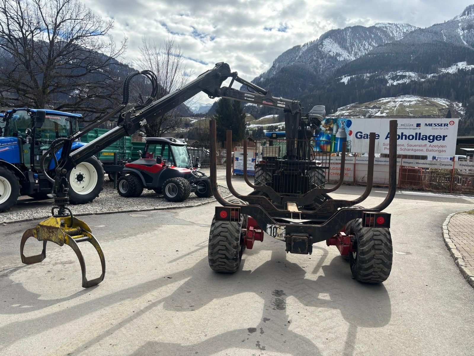 Rückewagen & Rückeanhänger типа Igland Forstanhänger mit Hochsitzkran, Gebrauchtmaschine в Burgkirchen (Фотография 2)