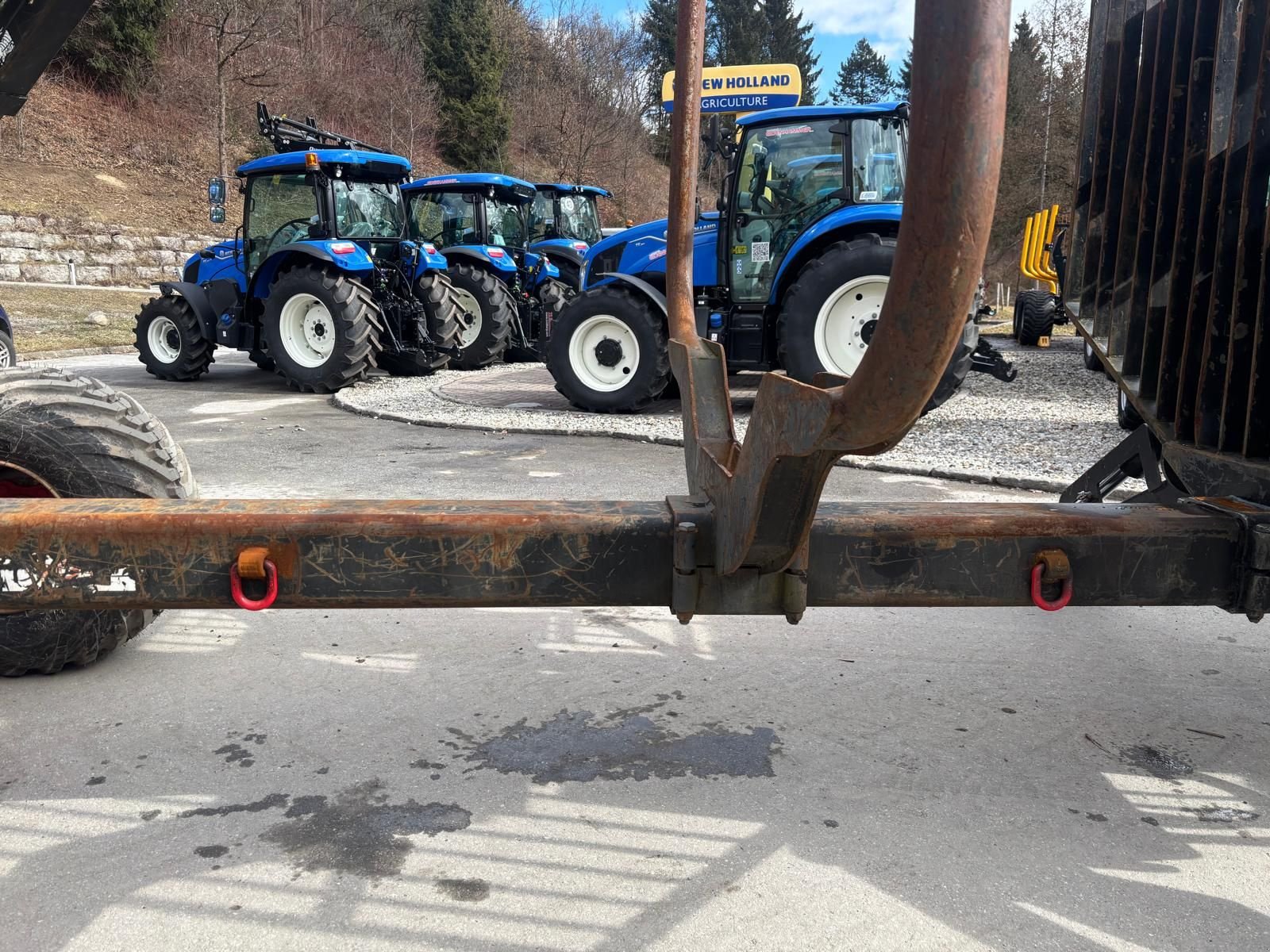 Rückewagen & Rückeanhänger типа Igland Forstanhänger mit Hochsitzkran, Gebrauchtmaschine в Burgkirchen (Фотография 4)