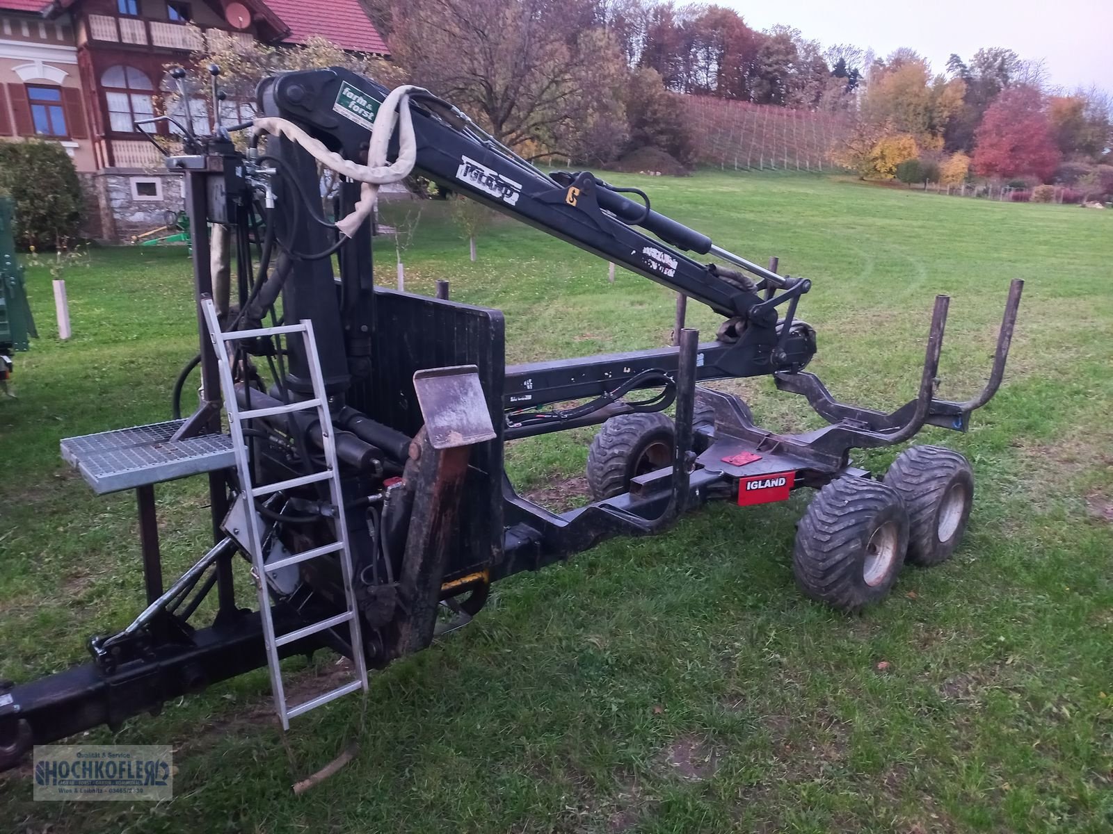 Rückewagen & Rückeanhänger typu Igland Swingtrac 450, Gebrauchtmaschine v Wies (Obrázek 2)
