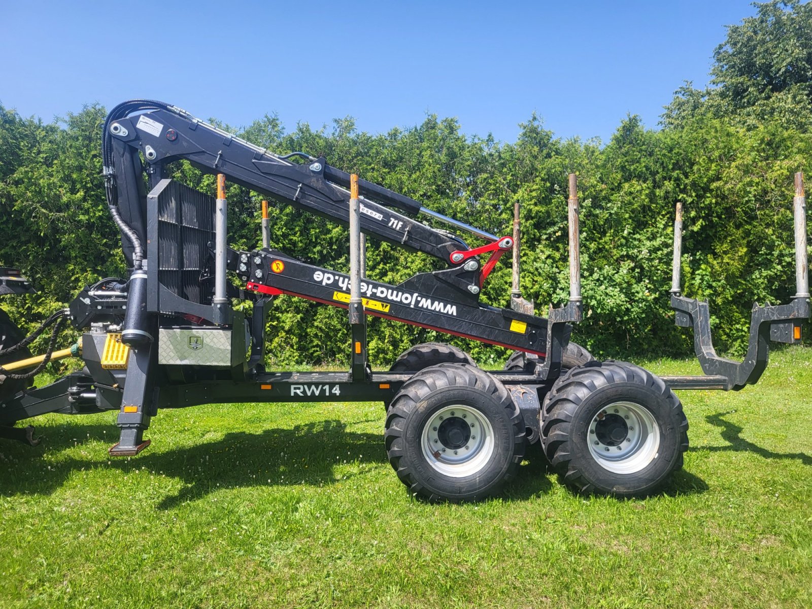Rückewagen & Rückeanhänger a típus Joma-Tech Rückewagen RW14, Gebrauchtmaschine ekkor: Geislingen/Weiler (Kép 1)