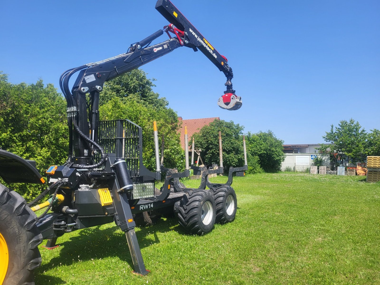 Rückewagen & Rückeanhänger a típus Joma-Tech Rückewagen RW14, Gebrauchtmaschine ekkor: Geislingen/Weiler (Kép 5)