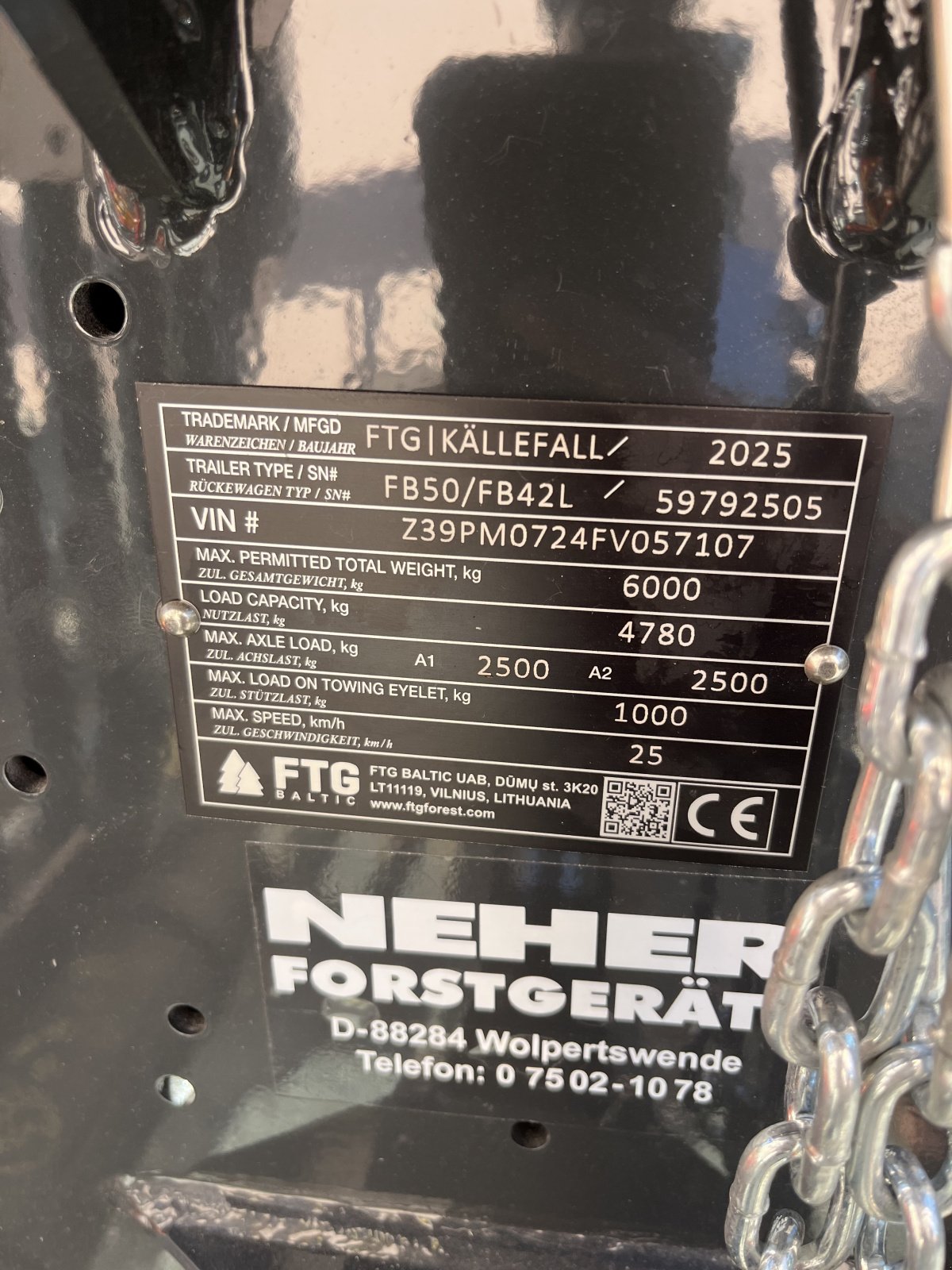 Rückewagen & Rückeanhänger typu Källefall FB 50, Neumaschine v Hagenbüchach (Obrázek 13)