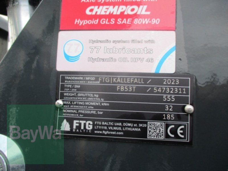 Rückewagen & Rückeanhänger a típus Källefall FB 70, Gebrauchtmaschine ekkor: Schönau b.Tuntenhausen (Kép 10)