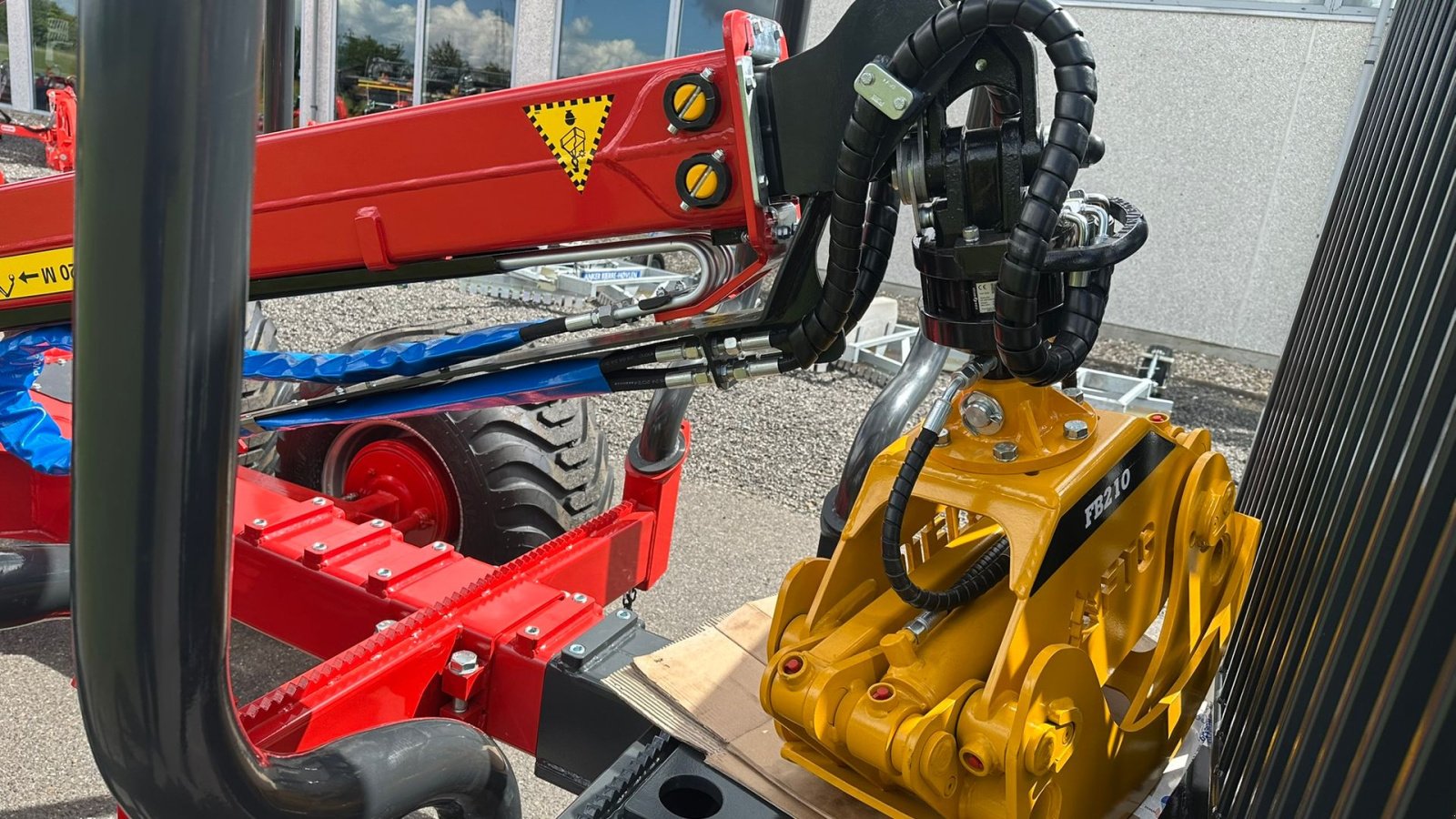 Rückewagen & Rückeanhänger типа Källefall FB100 / FB73T FB 100 Skovvogn med 7,3 m kran, Gebrauchtmaschine в Holstebro (Фотография 10)