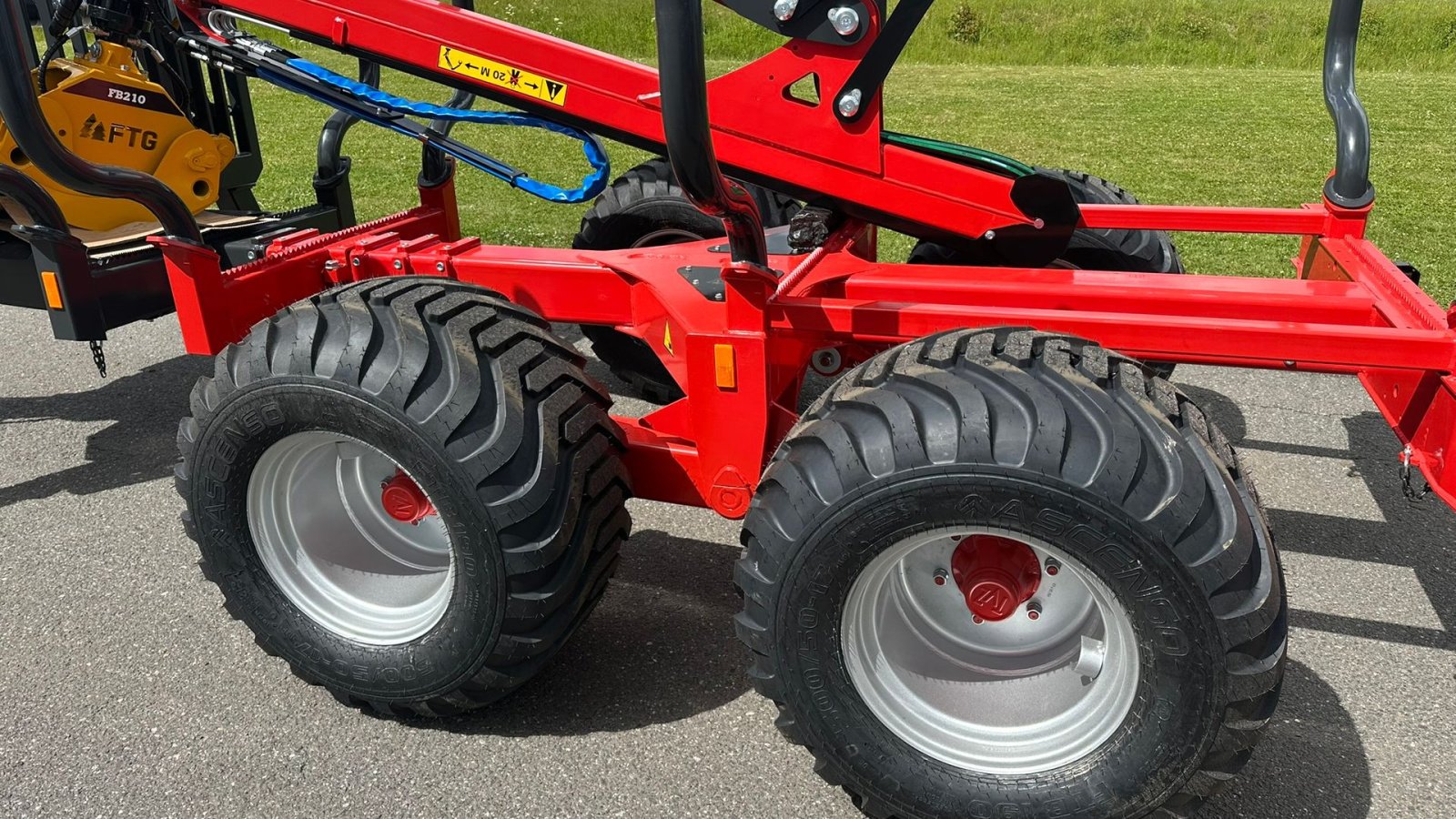 Rückewagen & Rückeanhänger типа Källefall FB100 / FB73T FB 100 Skovvogn med 7,3 m kran, Gebrauchtmaschine в Holstebro (Фотография 12)