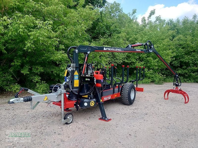 Rückewagen & Rückeanhänger des Typs Källefall FB15D mit Kran FB40L, Gebrauchtmaschine in Schlettau (Bild 1)